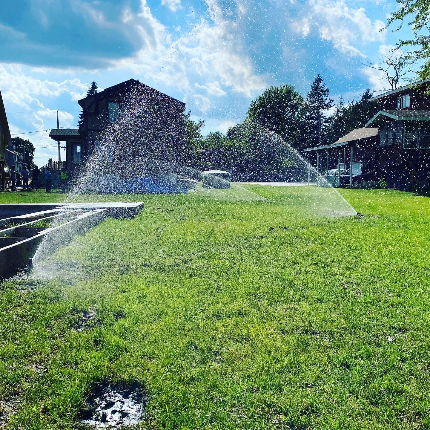 Other Front of house with lighting (night)